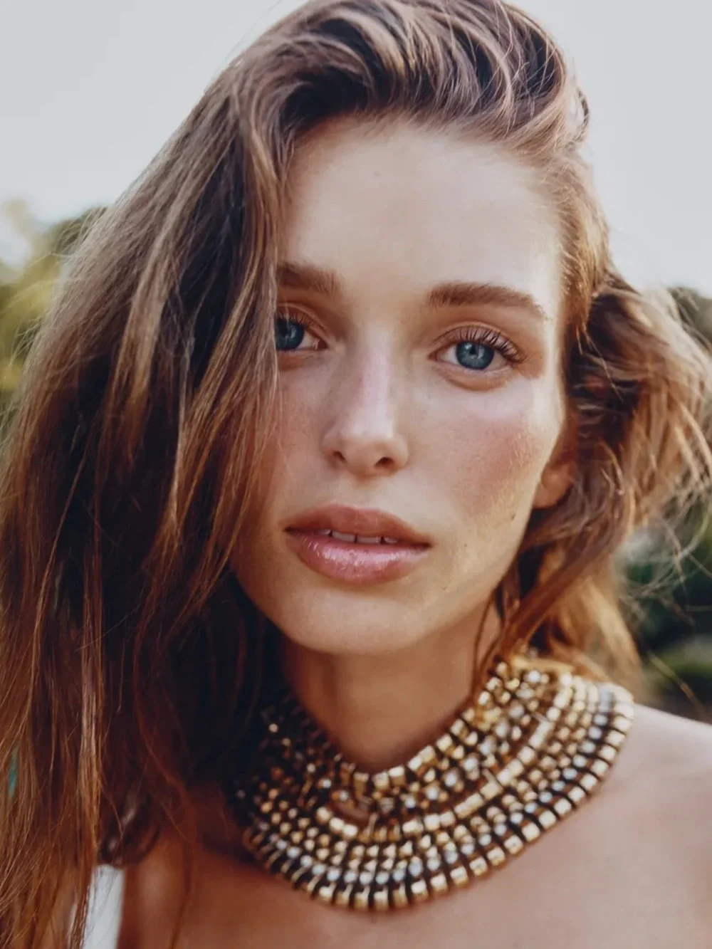 ❣️PRICE FIRM❣️ ZARA MAXI METAL PIECES CHOKER NECKLACE